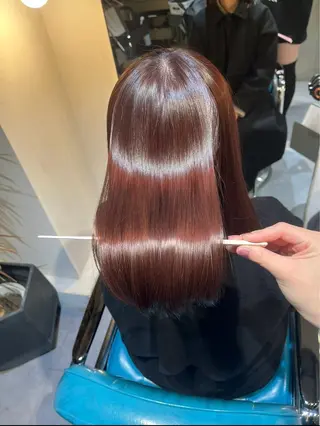 ミディアム カラー Lyrae所属・小野 愛美のヘアスタイル