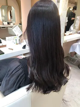 セミロング La fith hair rond 立川店所属・kyosuke 透明感カラーのヘアスタイル