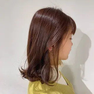 ミディアム GO TODAY SHAiRE SALON 原宿Stella店所属・𓍯柔らかhair 𓍯 yukinoのヘアスタイル