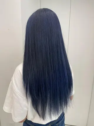 ロング カラー 💖大人韓国ヘア💖 韓国艶カラー【銀座】のヘアスタイル