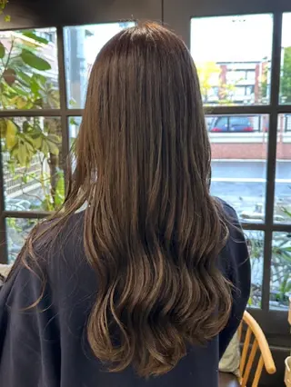 ロング カラー 🎨艶カラー*ボブ ソムリエ🎨あさみのヘアスタイル