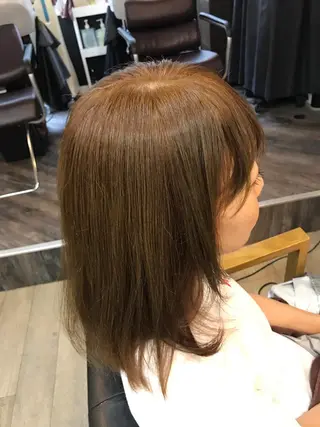 セミロング カラー haco+所属・🌈派手髪エクステ ブレイズ🌈ひろとのヘアスタイル