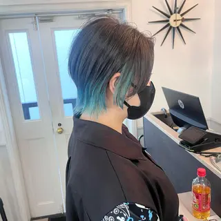 ショート カラー ボブ& 髪質改善FUMIYAのヘアスタイル