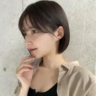 ミディアム 大人っぽ🪽顔まわり ×韓国レイヤー🪽のヘアスタイル
