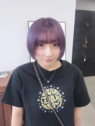 ショート カラー サクライ サナのヘアスタイル