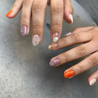 ネイル 🤎Two ERI🤎のネイルデザイン