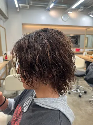 パーマ ✂渋谷メンズ特化 まさとのヘアスタイル