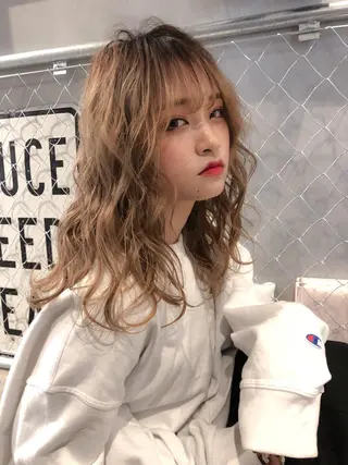 ミディアム みつゆ 表参道/原宿のヘアスタイル