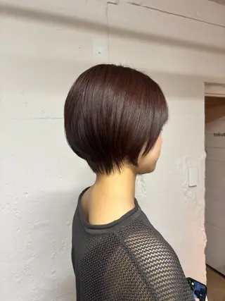 ショート カラー 🩵似合わせカット SEIRA🩵のヘアスタイル