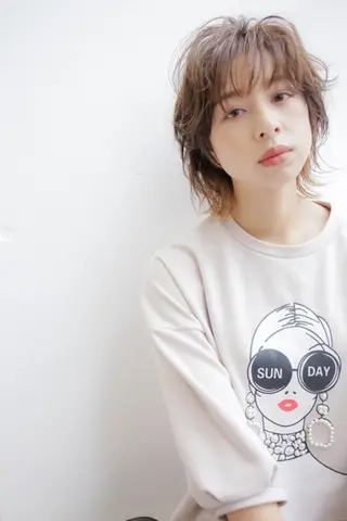 ショート カラー LOAOL  mei所属・松浦 正春のヘアスタイル