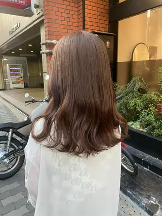 セミロング 片平 帆香のヘアスタイル