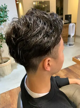 パーマ メンズ ROCAReTA kyoto 四条大宮店所属・齋藤 みさきのヘアスタイル