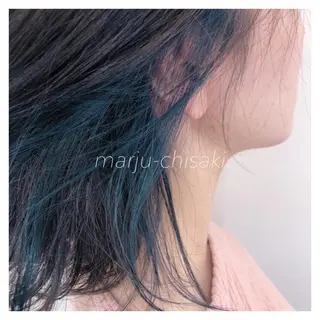 細めハイライト🩶 ボブ/レイヤーカットのヘアスタイル