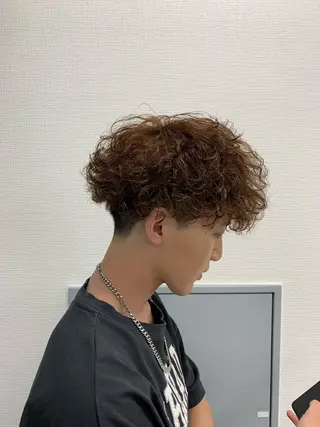 ショート カラー パーマ メンズ ⚡️メンズ特化⚡️ RYUKIのヘアスタイル