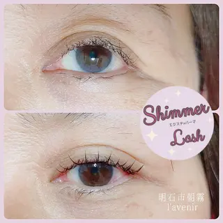 マツエク・マツパ l'avenir所属・l'avenir yukaのマツエク・マツパデザイン