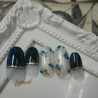 ネイル fujinail(バーバーフジノ)所属・藤野 智美のネイルデザイン