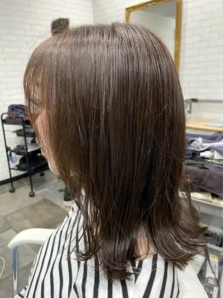 ミディアム The Apartment of Solon Citta 船橋609所属・髪質改善/縮毛矯正/ 美髪/個室/ハラのヘアスタイル