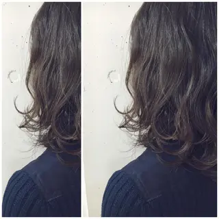 ミディアム カラー パーマ 牛山 静香のマツエク・マツパデザイン