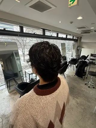 ショート パーマ カ ズ サ ✴︎のヘアスタイル