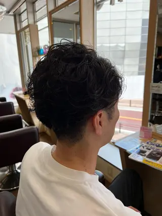 パーマ メンズ 小林 光紗のヘアスタイル