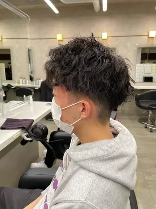 ショート パーマ メンズ 🔷横浜/メンズ TAKUMI🔷のヘアスタイル