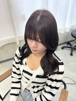 ロング ｶﾉ / 王道モテヘア🖤のヘアスタイル