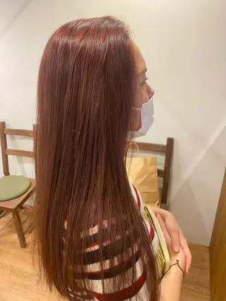 カラー china/ボブ /ブリーチカラーのヘアスタイル