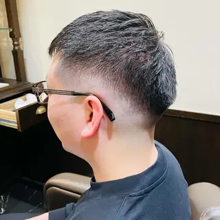 ショート メンズ premium barber表参道店所属・新田 梨乃のヘアスタイル