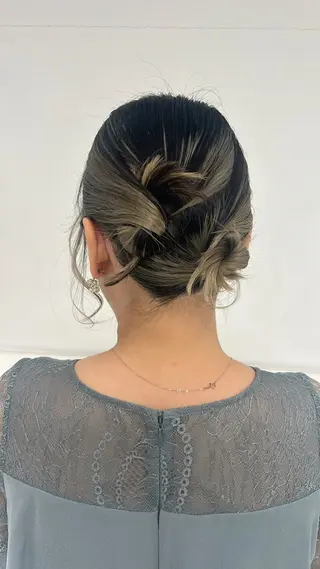 ヘアアレンジ にった みずきのヘアスタイル