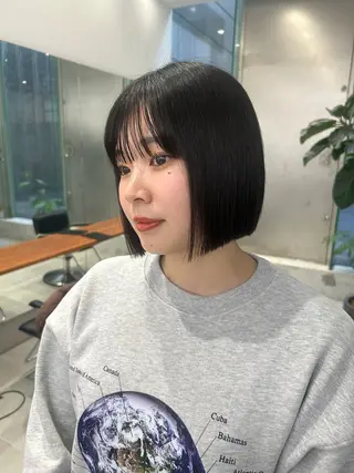 ショート 透明感ハイトーン/ レイヤー/セイナのマツエク・マツパデザイン