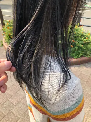 セミロング GO TODAY SHAiRE SALON原宿Stella店所属・GO TODAY シェアサロンのヘアスタイル