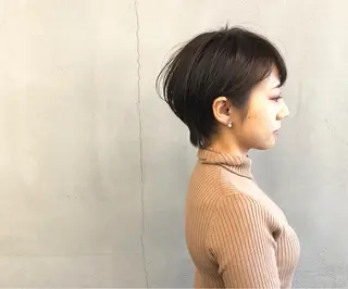 ショート ボブ/ショート/ 白髪染め/メンズ葛西のヘアスタイル