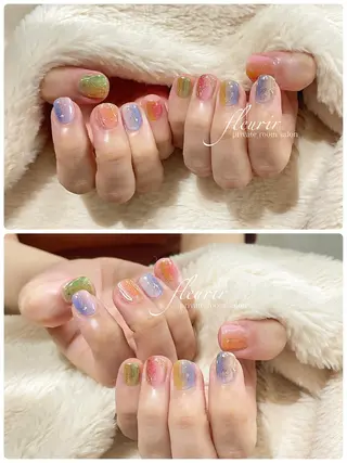 ネイル フルリール 【プライベートサロンのネイルデザイン