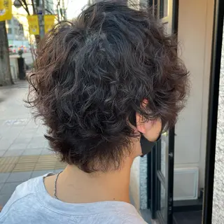 パーマ メンズ 森田 健介のヘアスタイル