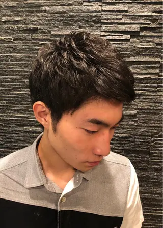ショート パーマ メンズ プレミアムバーバー赤坂店所属・高柳 仁美のその他イメージ