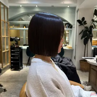 ミディアム 髪質改善/ボブ /韓国/erikoのヘアスタイル