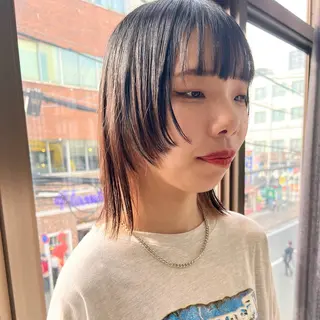 ミディアム パーマ美容師 matsuのヘアスタイル