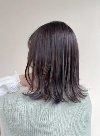 ミディアム カラー 入江 允のヘアスタイル