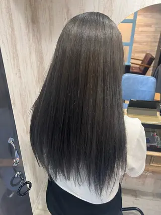 ロング カラー 髪質改善🫧‪ りこのヘアスタイル