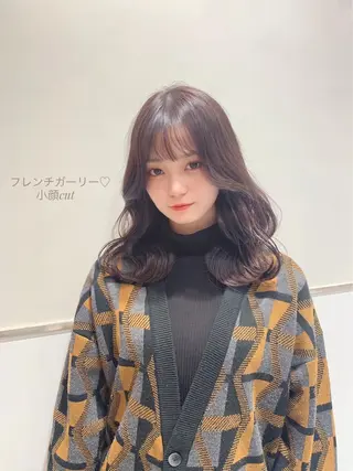 ミディアム 韓国ヘア/レイヤー/ 顔まわり/りょーとのヘアスタイル