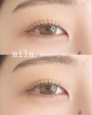 マツエク・マツパ 【 mila.】河嶋 菜月のマツエク・マツパデザイン