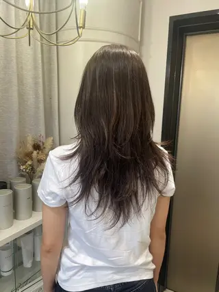 ロング カラー HARUKA韓国ヘア /Luana梅田のヘアスタイル