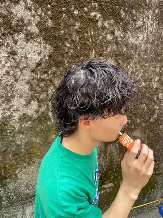 ショート パーマ メンズ 🔷メンズ推し🔷 遠藤暖大のヘアスタイル