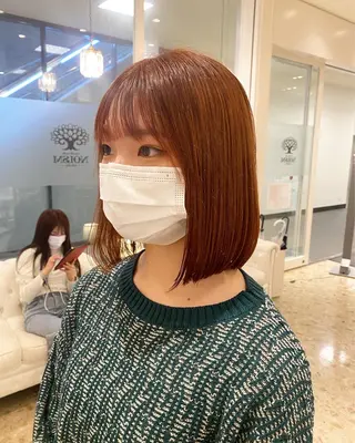 ショート カラー ヘアアレンジ 🌿レイヤー/ブリー チ/🌿‬JINのヘアスタイル