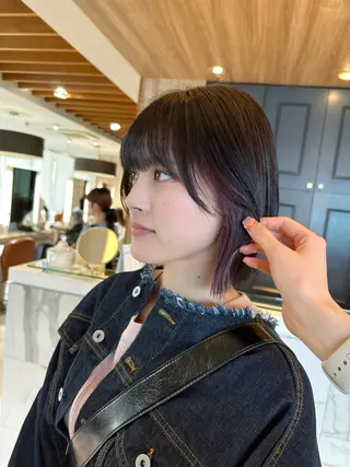 ショート カラー hibiki/セット /透明感カラーのヘアスタイル
