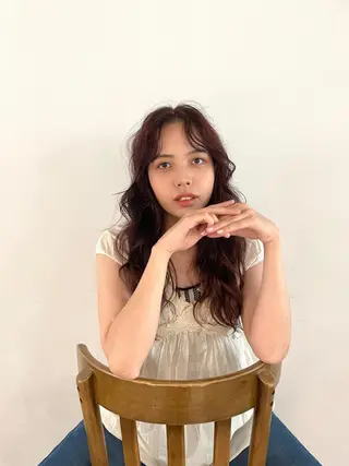 ロング カラー ヘアアレンジ ユウナ🎀レイヤー/ 暖色カラーのヘアスタイル