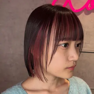 ショート カラー 韓国ヘア/艶カラー /田中悠佑のヘアスタイル