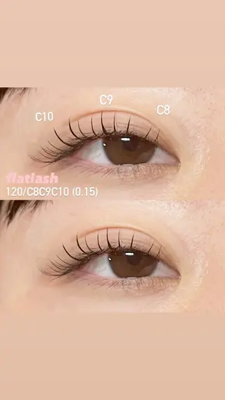 マツエク・マツパ ＋tico _ayanaのマツエク・マツパデザイン