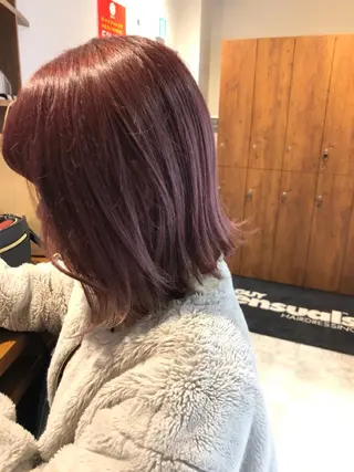 ショート カラー レイヤー,ボブ / 彩未のヘアスタイル