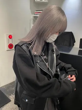 ロング カラー パーマ ヘアアレンジ メンズ キッズ ネイル マツエク・マツパ アイブロウ 艶ハイトーン/ヘア アレンジAYAKAのヘアスタイル